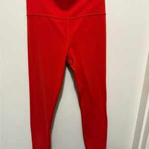 Athleta Red Women's Leggings